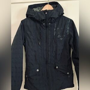 OAKLEY womens size xs black waterproof winter jacket